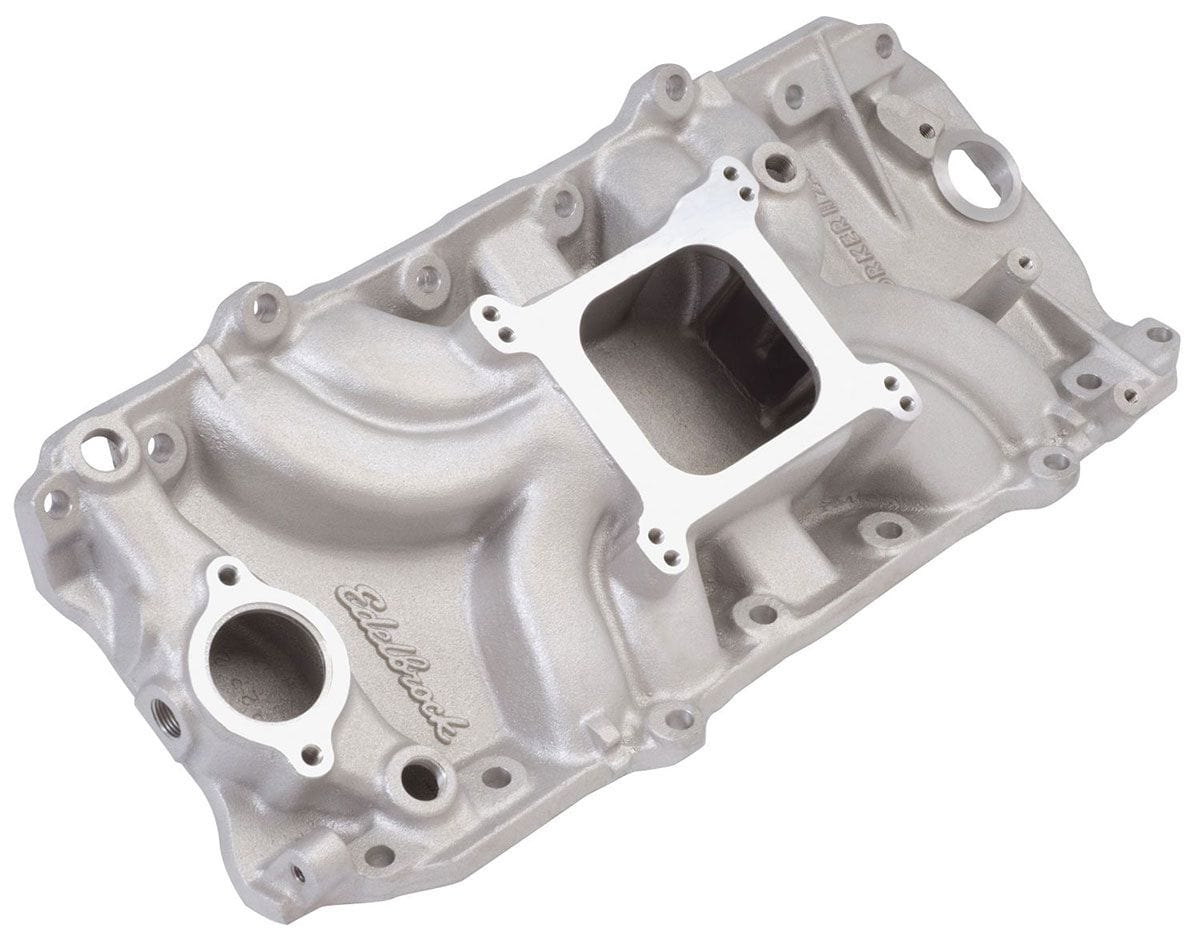 EDELBROCK Big Block Chevy, 2500-6500 rpm, non-EGR Edelbrock Torker II Intake Manifold ED5061 SR