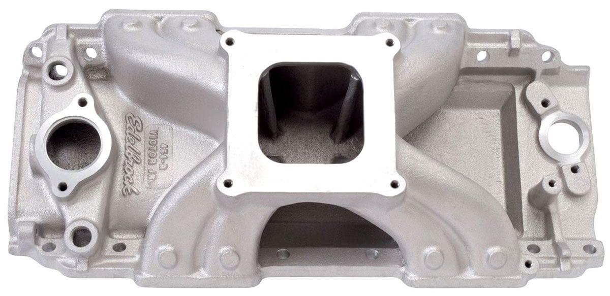 EDELBROCK Big Block Chevy with rectangular-port heads, 3500-7500 rpm Edelbrock Victor Jr. 454-R Intake Manifold ED2902 SR