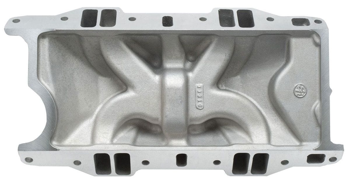 EDELBROCK Chrysler 318-360, 1500 to 6500 rpm Edelbrock Performer RPM Intake Manifold ED7176 SR