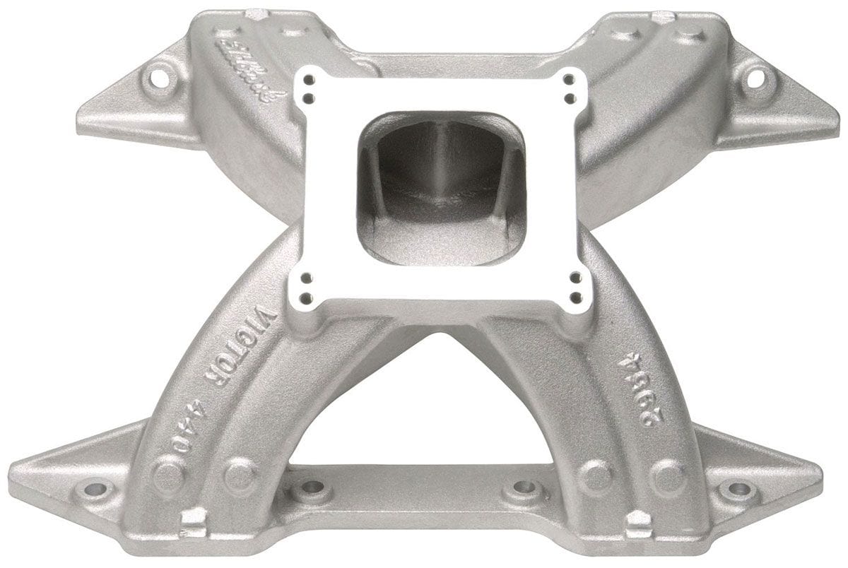 EDELBROCK Chrysler 440, 3500-7500 rpm Edelbrock Victor 440 Intake Manifold ED2954 SR