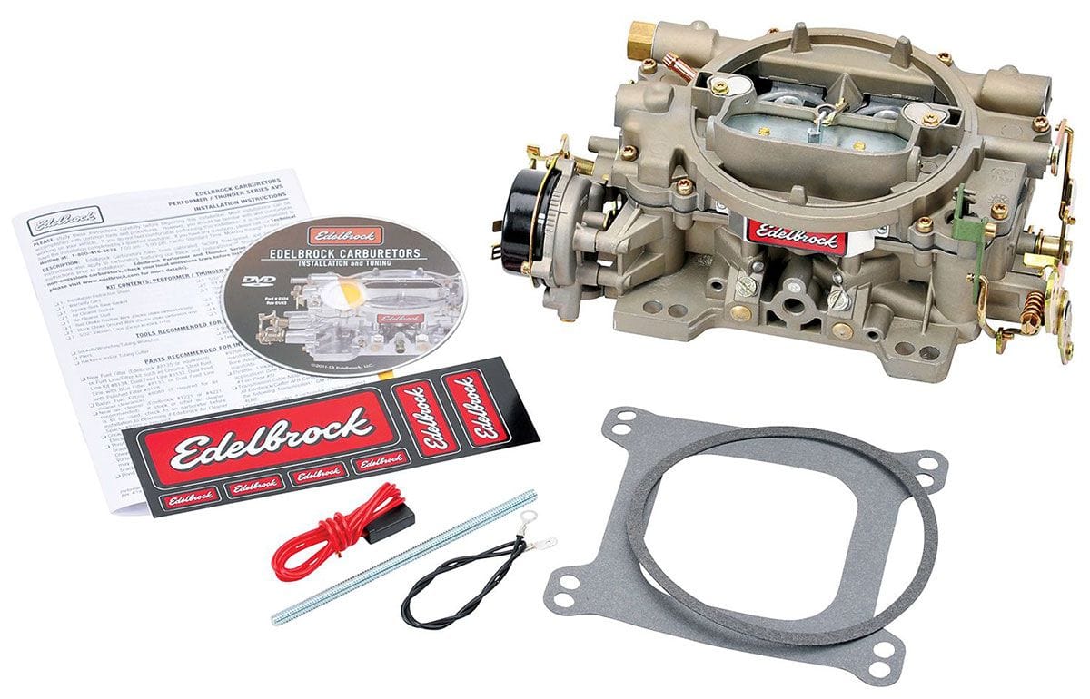 EDELBROCK Electric choke, square flange, Mild Marine Performance Edelbrock 750 CFM Marine Series Carburettor ED1410 SR