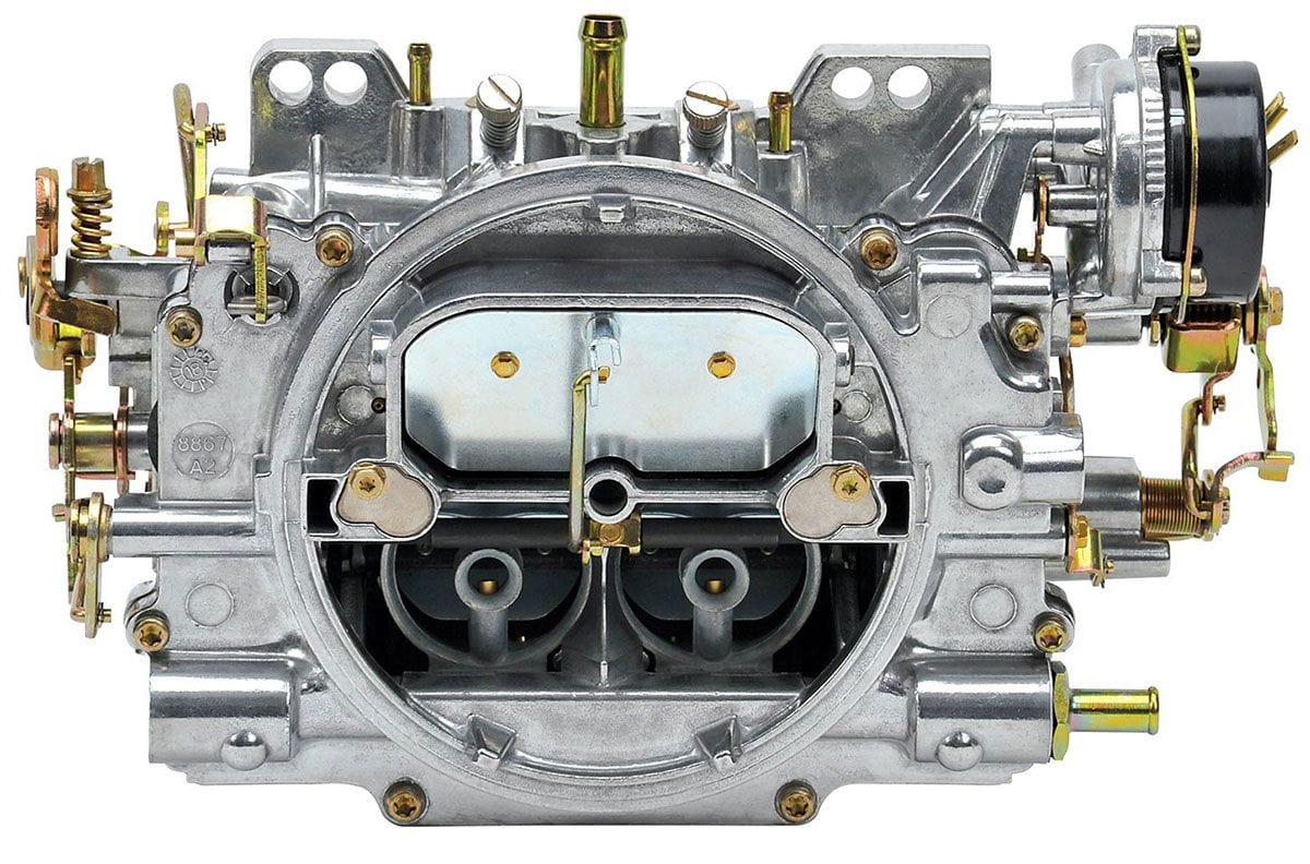 EDELBROCK Electric choke, square flange, non-EGR, Mild performance street & eco Edelbrock 600 CFM Performer Series Carburettor ED1406 SR