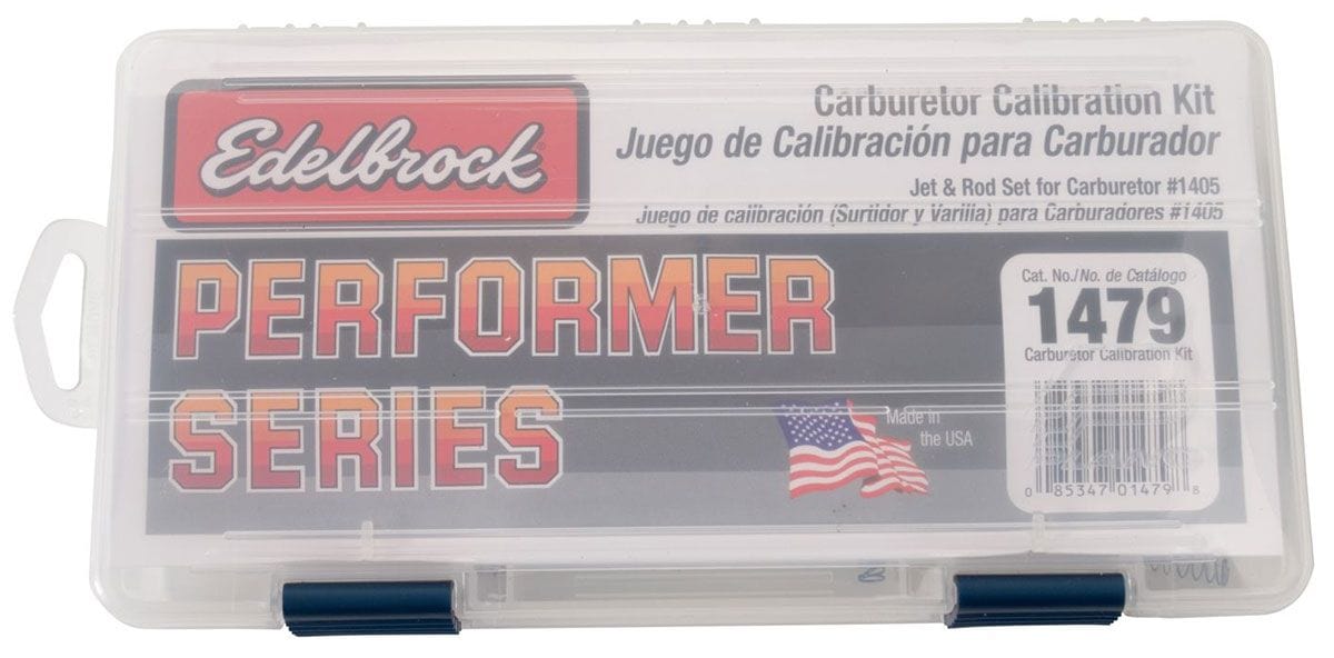 EDELBROCK For ED1405 Edelbrock Calibration Kit for Performer Series Carburettors ED1479 SR