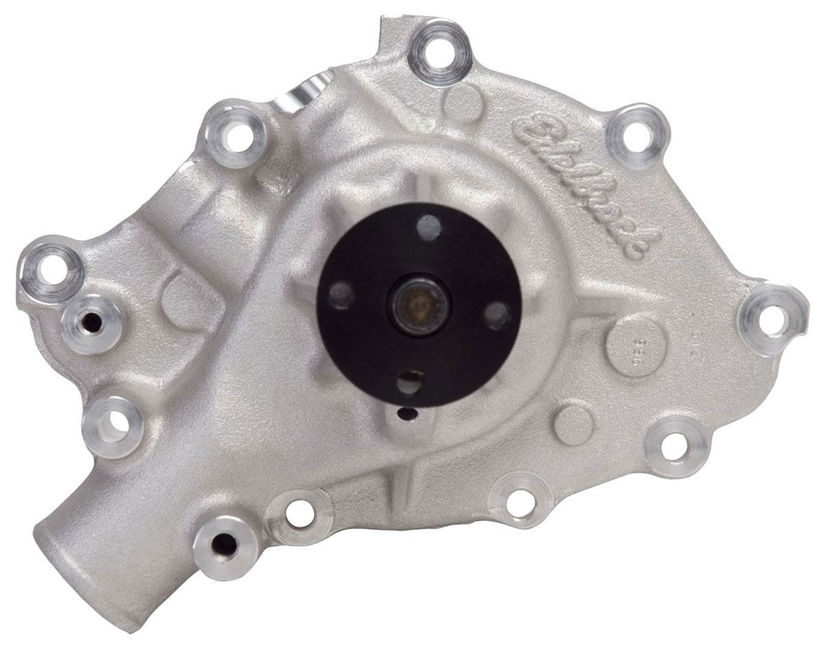 EDELBROCK Ford 1965-67 289 Special, Right Hand Inlet with no back plate, 5/8" p Edelbrock Victor Series Aluminium Water Pump ED8842 SR
