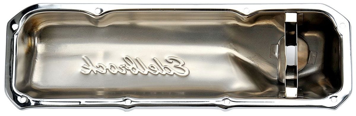 EDELBROCK Ford 302-351C, 2.9" overall height Edelbrock Signature Series Chrome Valve Covers ED4461 SR