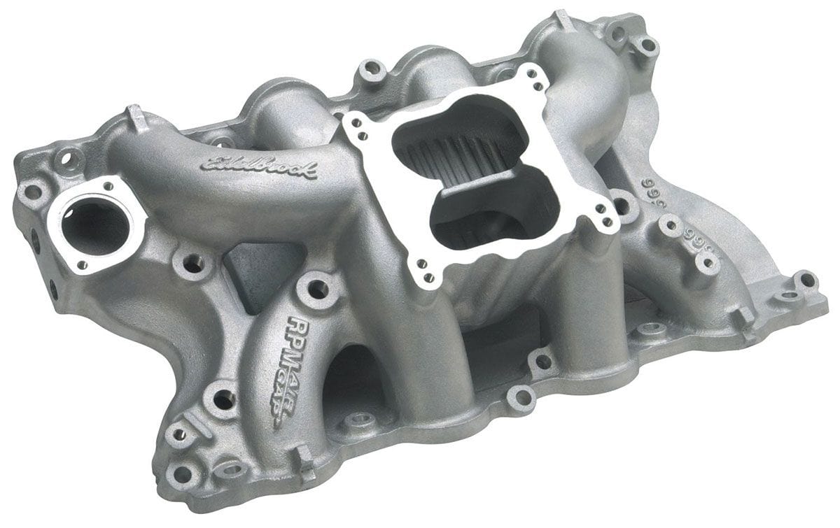 EDELBROCK Ford 429-460, 1500-6500 rpm Edelbrock RPM Air-Gap 460 Intake Manifold ED7566 SR