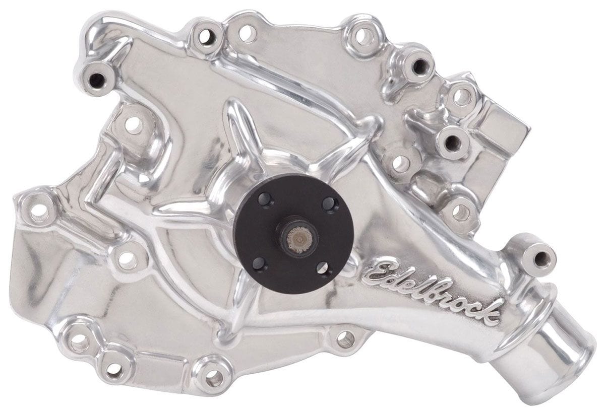 EDELBROCK Ford 429-460, 3/4" pilot shaft Edelbrock Victor Series Aluminium Water Pump - Polished ED8876 SR