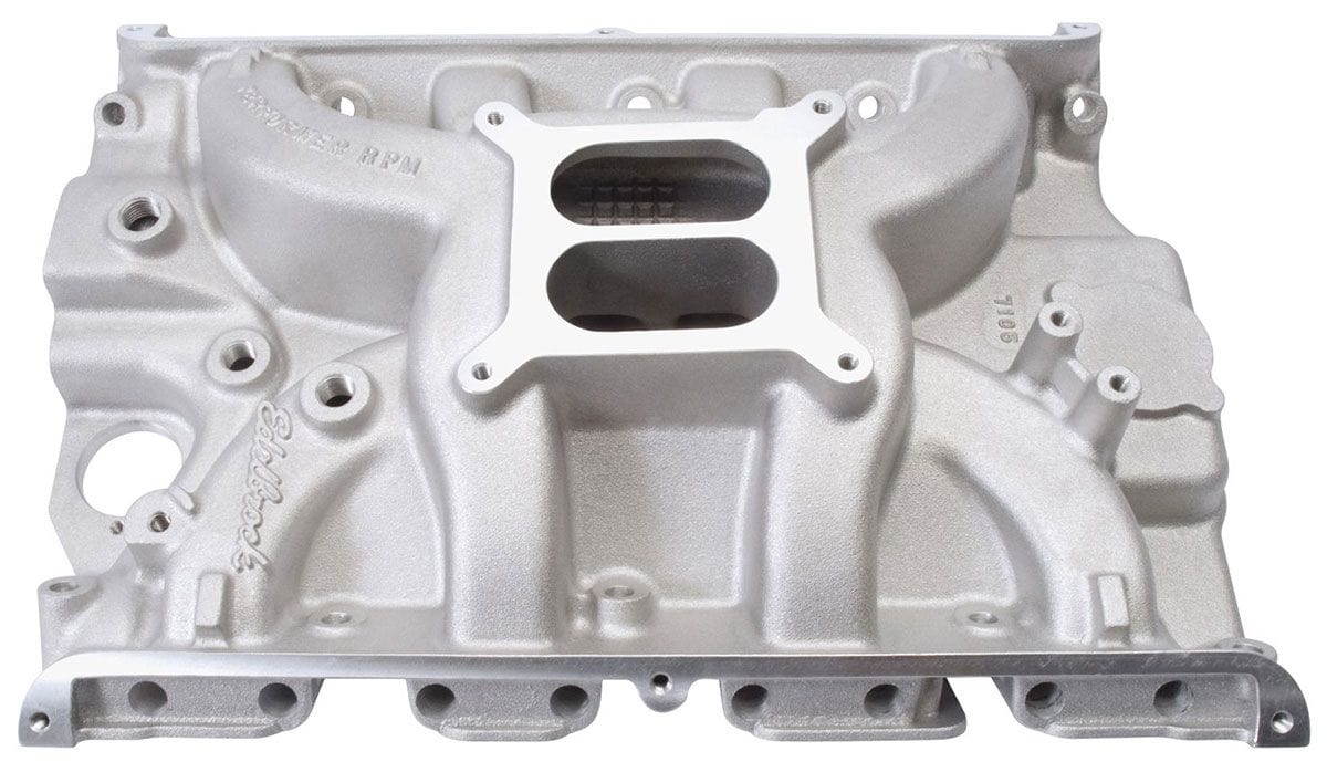 EDELBROCK Ford FE 390-428, 1500-6500 rpm Edelbrock Performer RPM Intake Manifold ED7105 SR