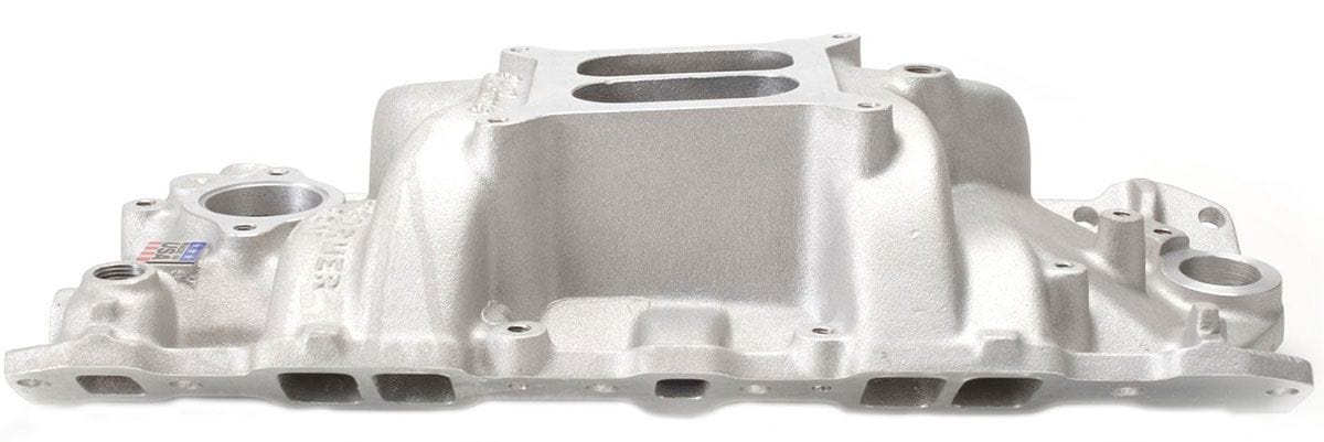 EDELBROCK Small Block Chevy, 1500-6500 rpm Edelbrock Performer RPM Intake Manifold ED7101 SR