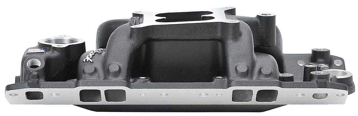 EDELBROCK Small Block Chevy, 1500-6500 rpm Edelbrock RPM Air-Gap Intake Manifold - NASCAR Edition ED75013 SR