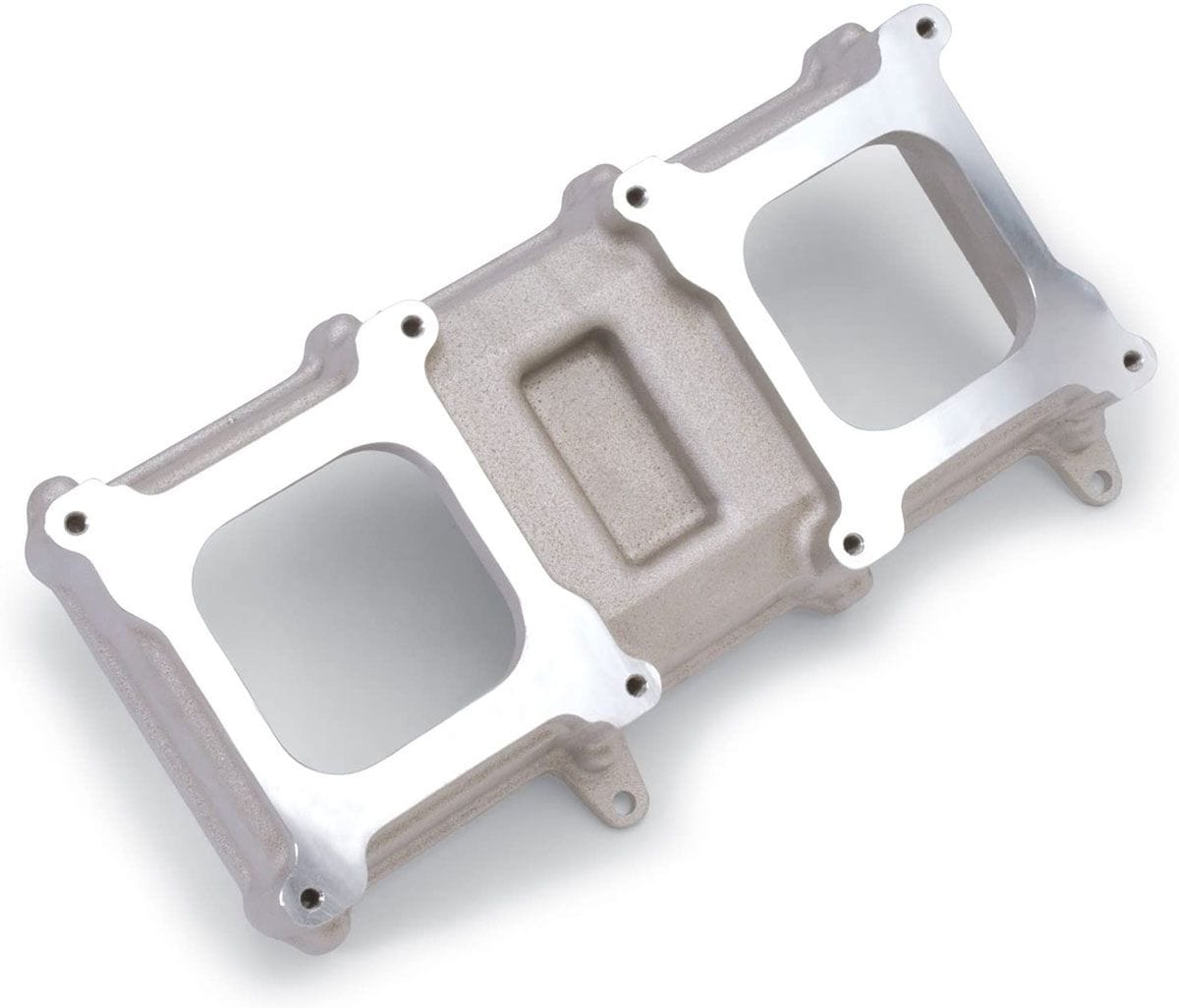 EDELBROCK Small Block Chevy, 2 standard-flange, sideways (top only) for ED7070 Edelbrock Victor Ram Intake Manifold ED7073 SR