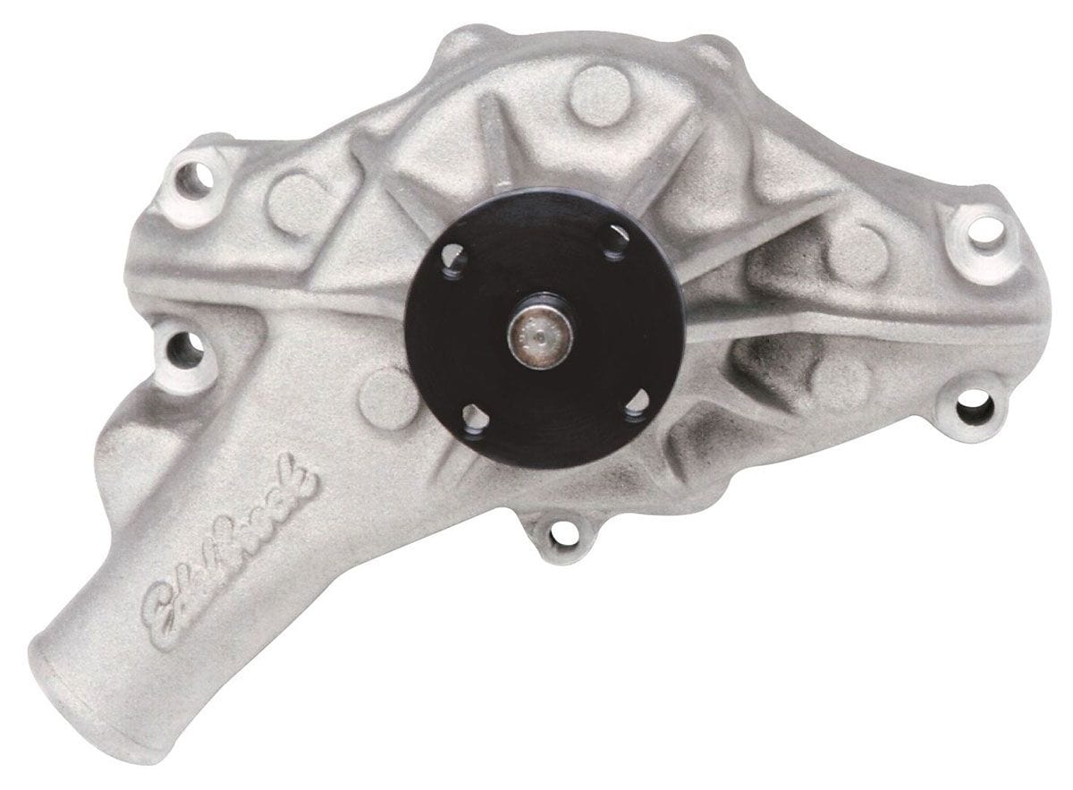 EDELBROCK Small Block Chevy, Long Style, 5/8" pilot shaft Edelbrock Victor Series Aluminium Water Pump - Reverse Rotation ED8881 SR