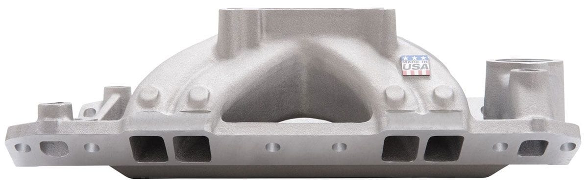 EDELBROCK Small Block Chevy with 23° heads, 3500-8500 rpm Edelbrock Super Victor Intake Manifold ED2925 SR