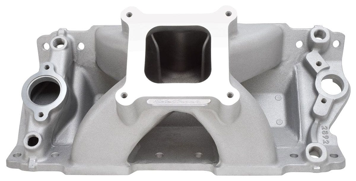 EDELBROCK Suit SB Chev 262-400 1955-86 Edelbrock Super Victor II Intake Manifold ED2892 SR