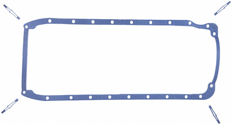 FELPRO 1-Piece Rubber Suit BB Chev Mark 4 1965-90 Felpro PermaDry Oil Pan Gasket FEOS30061T SR