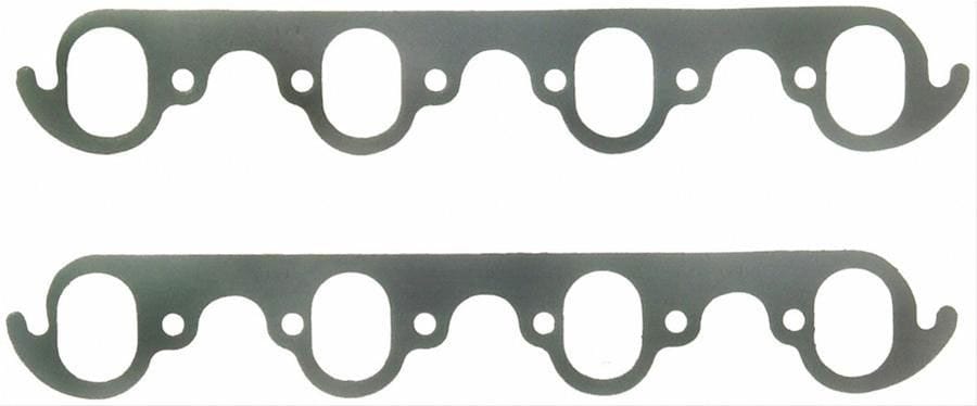 FELPRO Suit BB Ford 429-460 1.50" x 2.10" Felpro Perforated Steel Exhaust Gasket Set FE1419 SR