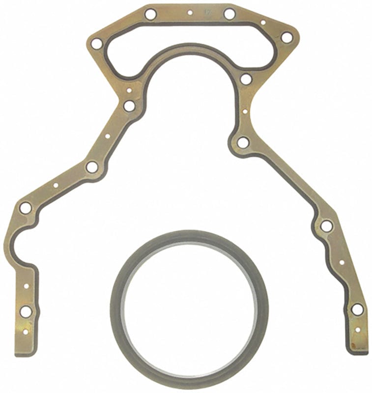 FELPRO Suit Chev LS1,LS2 & LS6, 1997-04 Felpro 1-Piece PTFE Rubber Rear Main Seal Set FEBS40640 SR