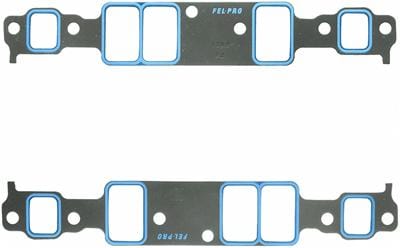 FELPRO Suit Chev V6 229 & 262, No Exhaust Crossover 1.28" x 2.10" .(.060") Felpro Printoseal Intake Manifold Gasket Set FE1202 SR