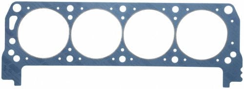 FELPRO Suit Ford 302 SVO-351W SVO, LH., Smaller Valve Pockets Than FE1022, 4 Felpro Steel Pre-Flattened O-Ring Head Gasket FE1031L SR