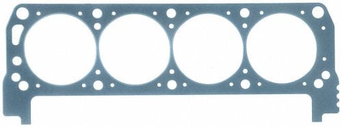 FELPRO Suit Ford 302 SVO-351W SVO, RH., Smaller Valve Pockets Than FE1023, 4 Felpro Steel Pre-Flattened O-Ring Head Gasket FE1031R SR