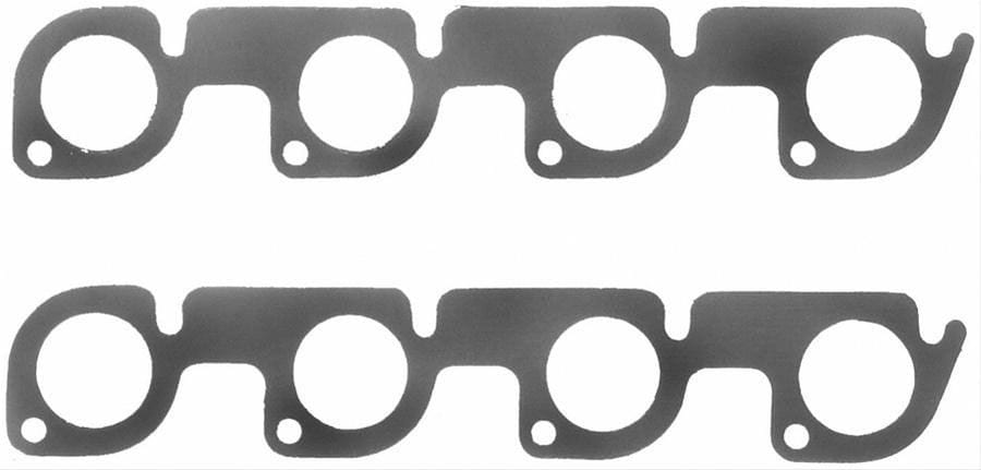 FELPRO Suit Ford SB 289-351W M6049-A3 Head 1.94" Round Felpro Perforated Steel Exhaust Gasket Set FE1417 SR