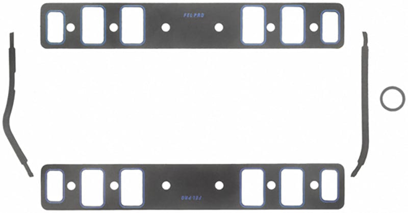 FELPRO Suit Pontiac 330-455 1.40" x 2.40" Felpro Composite Intake Manifold Gasket Set FE1356 SR