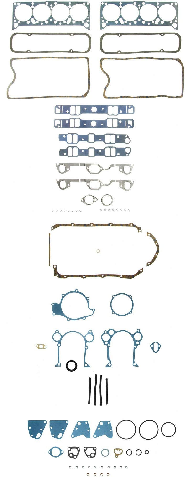 FELPRO Suit Pontiac 421 Felpro Full Gasket Set FEFS8518PT-3 SR