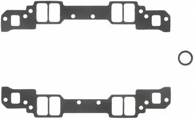 FELPRO Suit SB Chev 18° Hi Port, No Exhaust Crossover 1.25" x 2.15" (.030") Felpro Composite Intake Manifold Gasket Set FE1277 SR