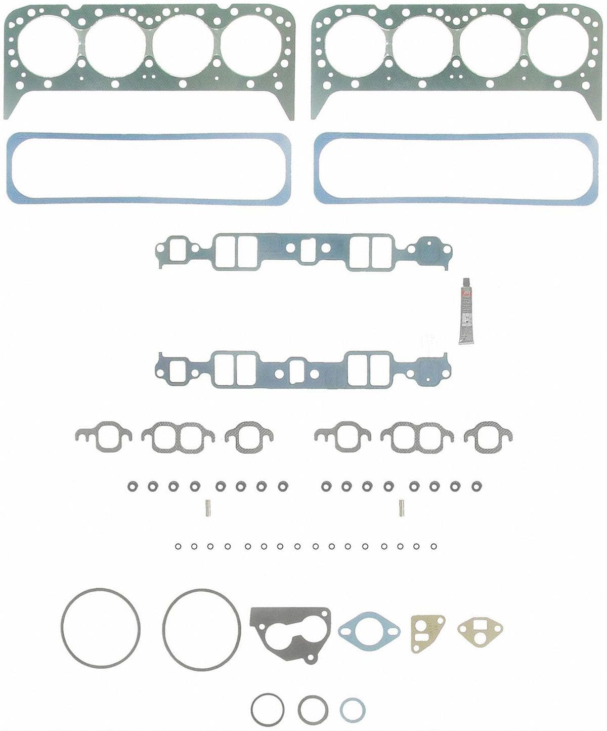 FELPRO Suit SB Chev 305 TBI 1987-92 Felpro Top End Gasket Set FEHS8510PT-4 SR