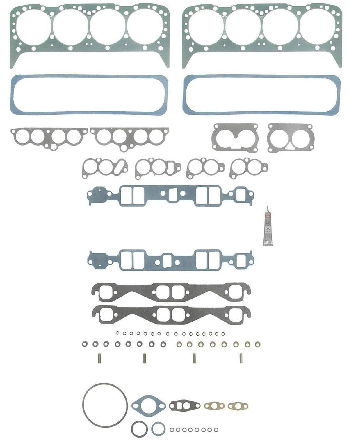 FELPRO Suit SB Chev Corvette 350 TPI, 1986-91 Felpro Top End Gasket Set FEHS7733PT-9 SR