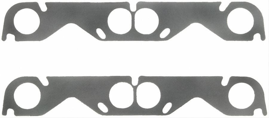 FELPRO Suit SB Chev With Hooker Headers 1.81" Round Felpro Perforated Steel Exhaust Gasket Set FE1407 SR