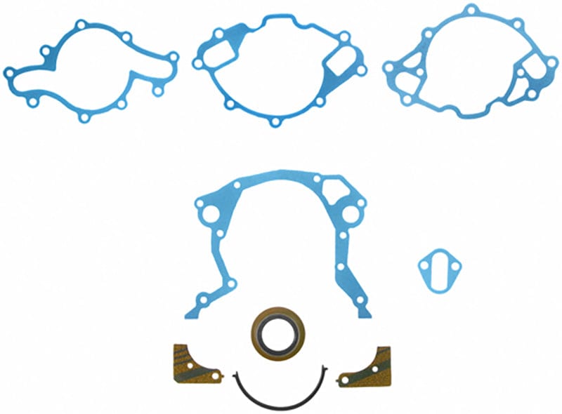 FELPRO Suit SB Ford 302-351W 1979-95 Felpro Timing Cover Gasket Set FETCS45449 SR