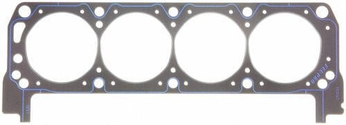 FELPRO Suit SB Ford 302 Boss, 302-351W SVO, 4.100" Bore, .041" Compressed Th Felpro Steel Pre-Flattened O-Ring Head Gasket FE1021 SR