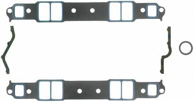 FELPRO Suit Small Block Chevy 262-400, No Exhaust Crossover 1.31" x 2.21" (. Felpro Printoseal Intake Manifold Gasket Set FE1206 SR