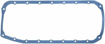 FELPRO With Steel Core & Compression Limiters Suit SB Chev, No Dipstick, Thi Felpro Silicone Moulded 1-Piece Oil Pan Gasket FE1882 SR