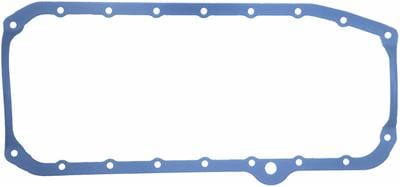 FELPRO With Steel Core & Compression Limiters Suit SB Chev R/H Side Dipstick Felpro Silicone Moulded 1-Piece Oil Pan Gasket FE1881 SR