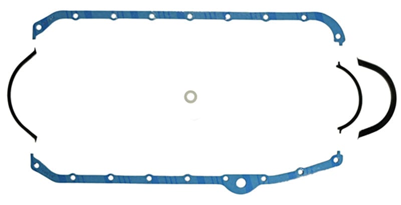 FELPRO With Steel Core Suit SB Chev & Rodeck/Donovan Block L/H Dipstick Thic Felpro Rubber-Coated Fibre Oil Pan Gasket FE1821 SR