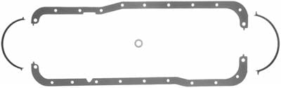 FELPRO With Steel Core Suit SB Ford 351W Felpro Rubber Coated Fibre Oil Pan Gasket Set FE1827 SR