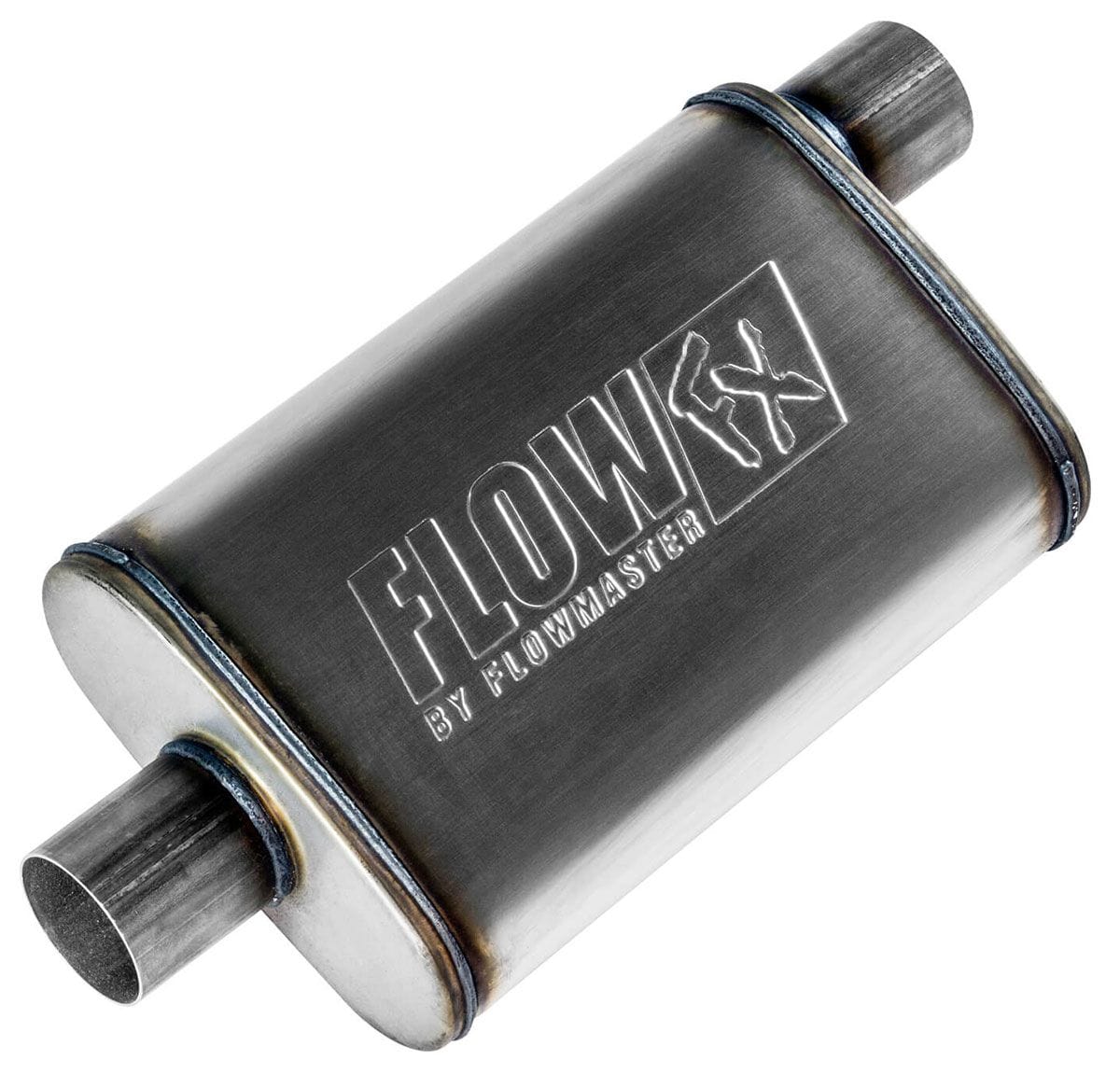 FLOWMASTER 2-1/2" Offset Inlet / 2-1/2" Center Outlet Flowmaster FlowFX Muffler FLO71226 SR