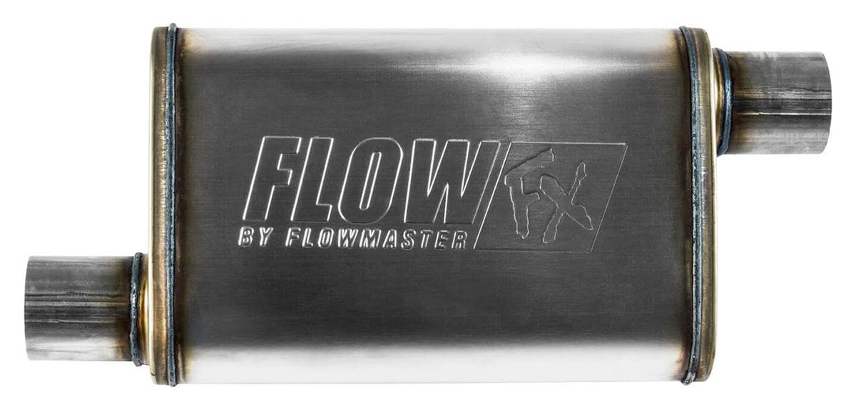 FLOWMASTER 2-1/2" Offset Inlet / 2-1/2" Offset Outlet Flowmaster FlowFX Muffler FLO71236 SR