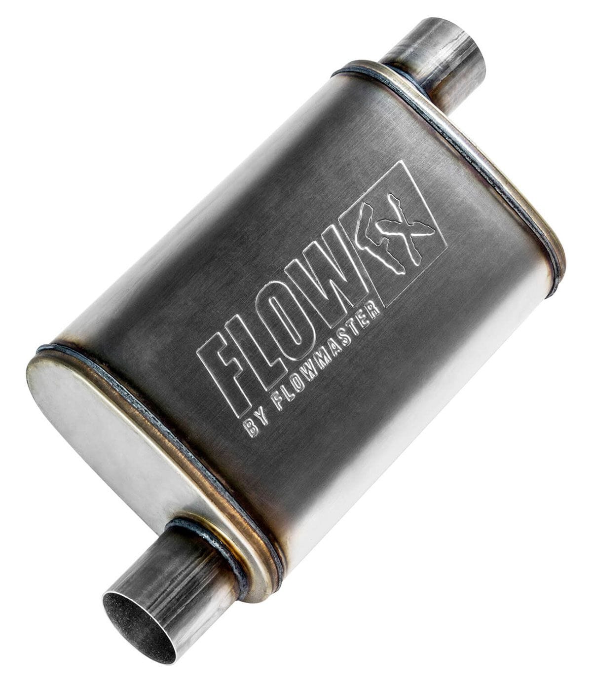 FLOWMASTER 2-1/2" Offset Inlet / 2-1/2" Offset Outlet Flowmaster FlowFX Muffler FLO71236 SR