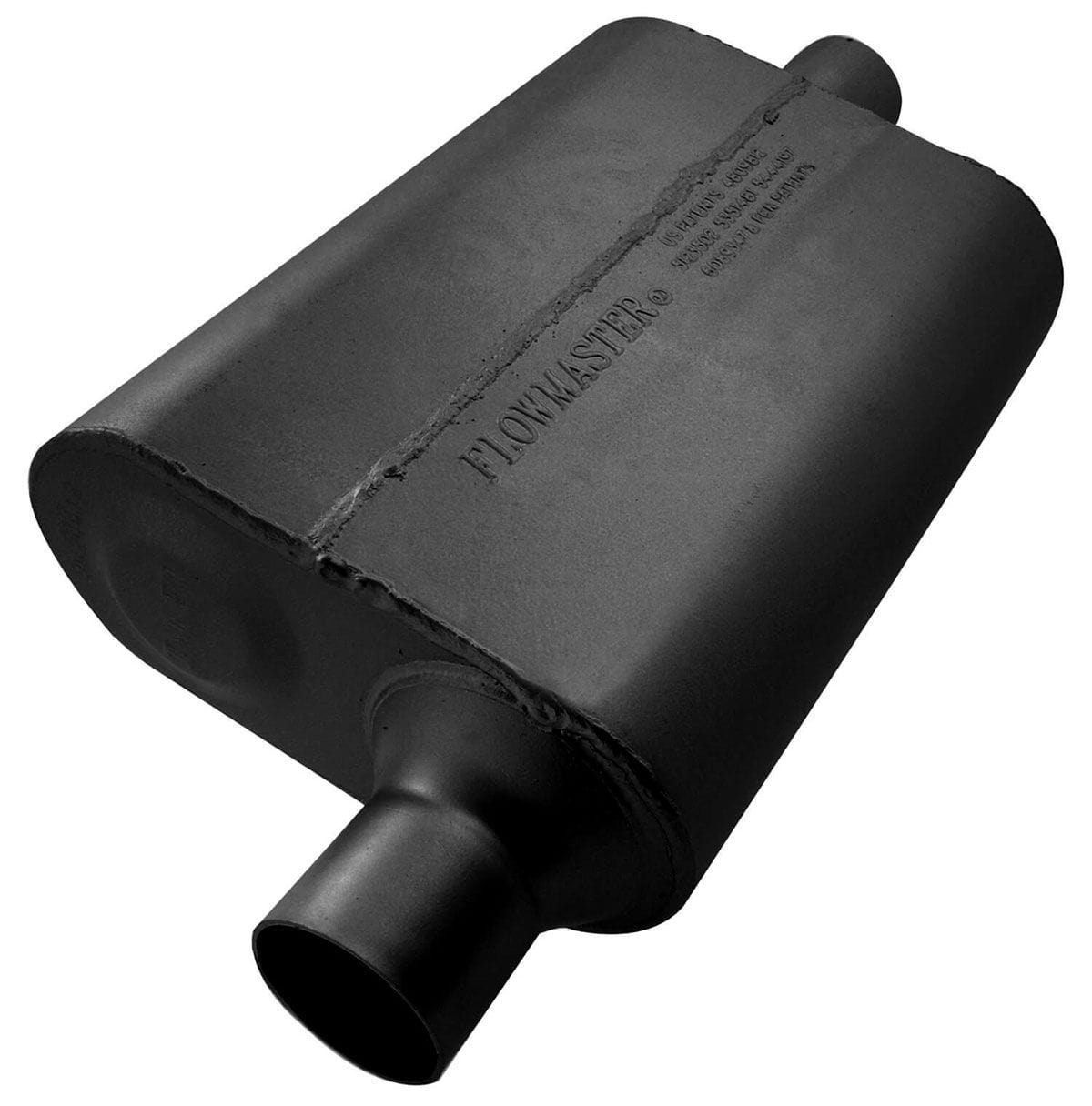 FLOWMASTER 2-1/24" Offset Inlet / Ceneter Outlet Flowmaster 40 Series Delta Flow Muffler FLO942441 SR