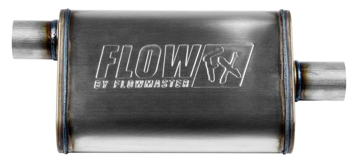 FLOWMASTER 2-1/4" Offset Inlet / 2-1/4" Center Outlet Flowmaster FlowFX Muffler FLO71225 SR