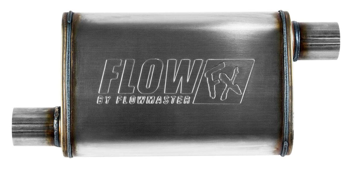 FLOWMASTER 2-1/4" Offset Inlet / 2-1/4" Offset Outlet Flowmaster FlowFX Muffler FLO71235 SR
