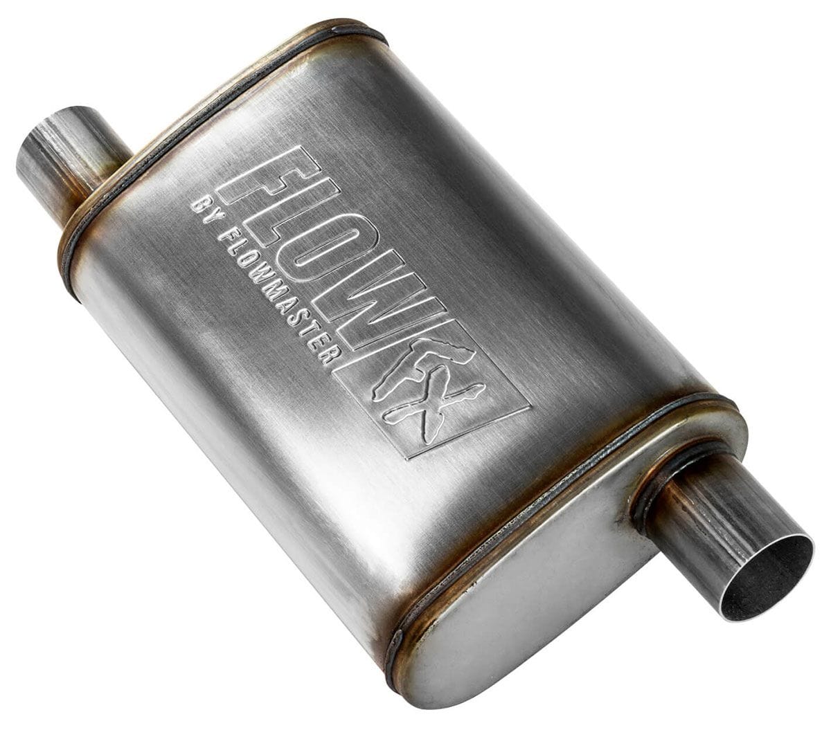 FLOWMASTER 2-1/4" Offset Inlet / 2-1/4" Offset Outlet Flowmaster FlowFX Muffler FLO71235 SR