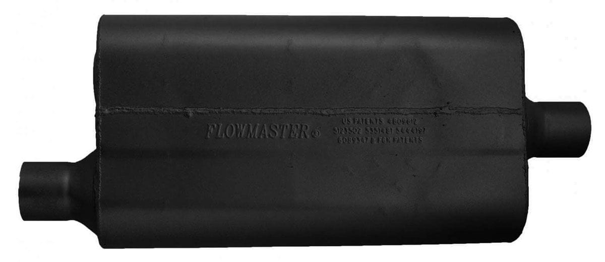 FLOWMASTER 2.25" Offset Inlet / Center Outlet Flowmaster 50 Series Delta Flow Muffler FLO942451 SR