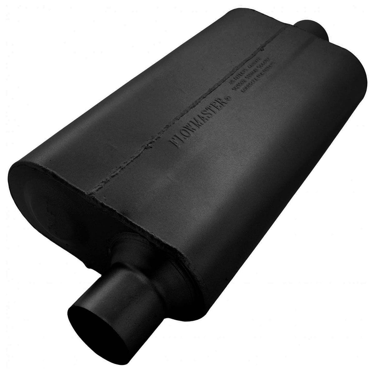 FLOWMASTER 2.5" Offset Inlet / Center Outlet Flowmaster 50 Series Delta Flow Muffler FLO942551 SR