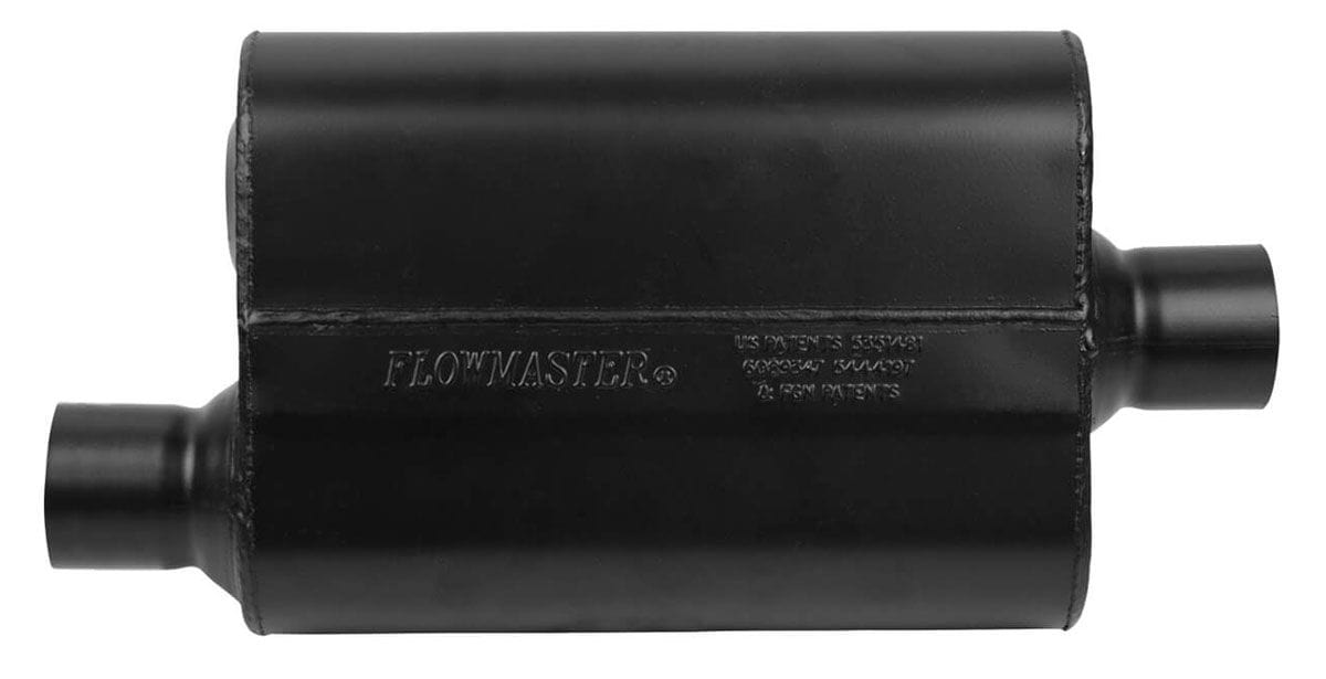 FLOWMASTER 2.5" Offset Inlet / Center Outlet Flowmaster Super 44 Series Delta Flow Muffler FLO942546 SR