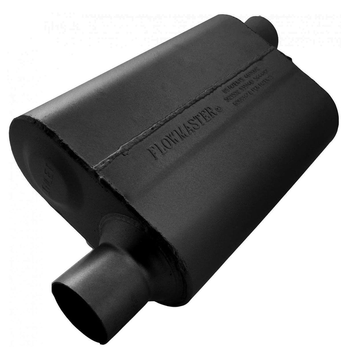 FLOWMASTER 2.5" Offset Inlet / Offset Outlet Flowmaster 40 Series Delta Flow Muffler FLO942543 SR