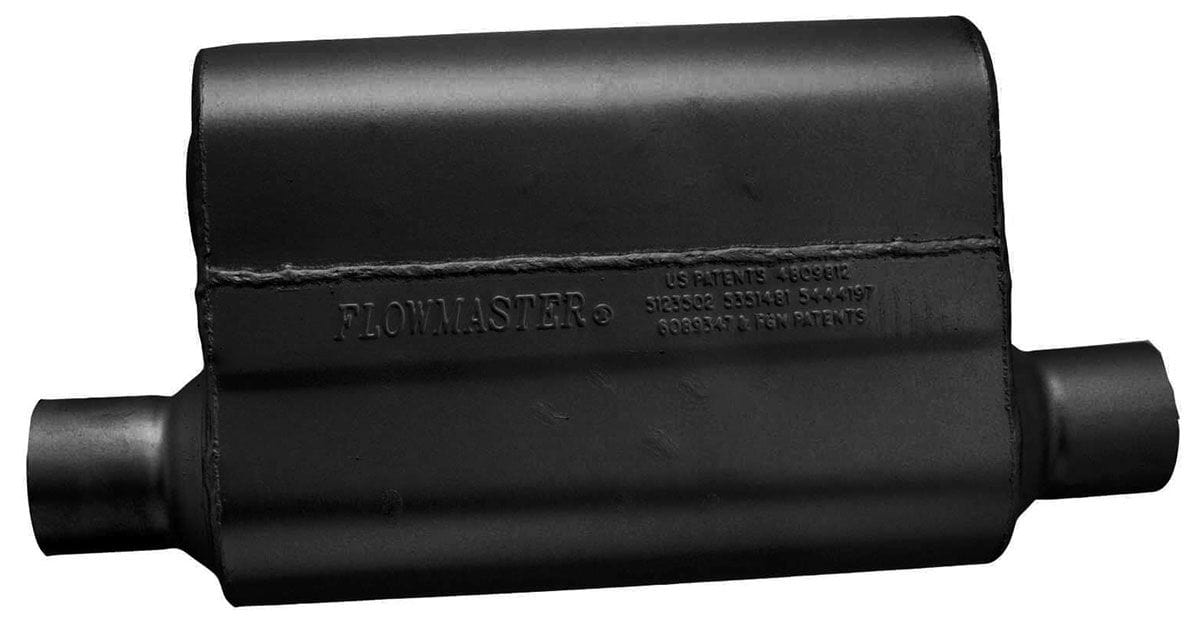 FLOWMASTER 2.5" Offset Inlet / Offset Outlet - Same Side Flowmaster 40 Series Delta Flow Muffler FLO942544 SR